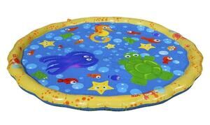 Banzai JR Outdoor Summer Sprinkle & Splash Play Mat Inflatable Water Play NIB